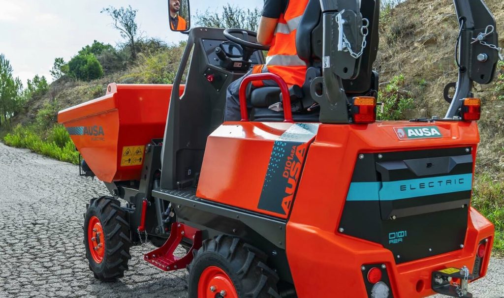 noticias maquinaria AUSA presentará su línea eléctrica en Intermat