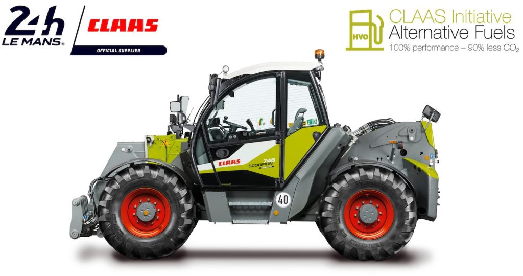 noticias maquinaria CLAAS apoya a ACO y las 24 Horas de Le Mans