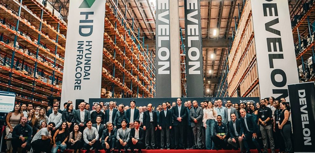 noticias maquinaria Develon abre un nuevo centro de repuestos para Brasil