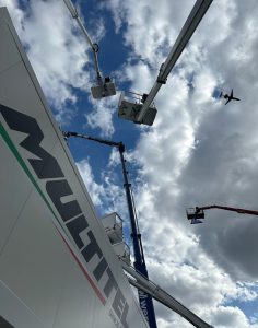 noticias maquinaria El equipo Multitel, triunfal en la feria Intermat