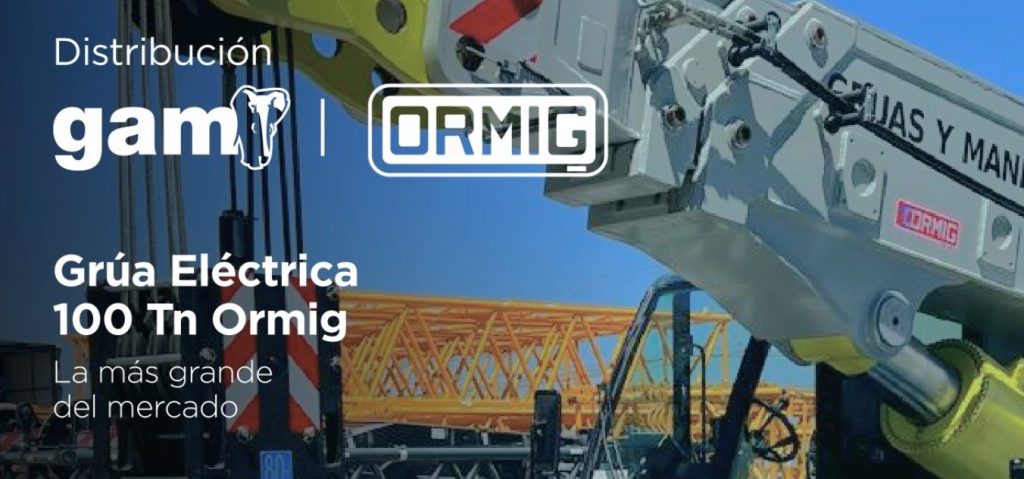 noticias maquinaria GAM Soluciones presenta la grúa eléctrica ORMIG en México