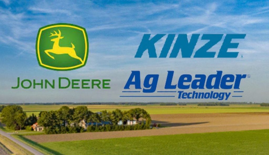 noticias maquinaria John Deere, Kinze y Ag Leader Technology se asocian