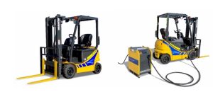 noticias maquinaria Komatsu comienza pruebas en carretillas con baterías de iones de sodio