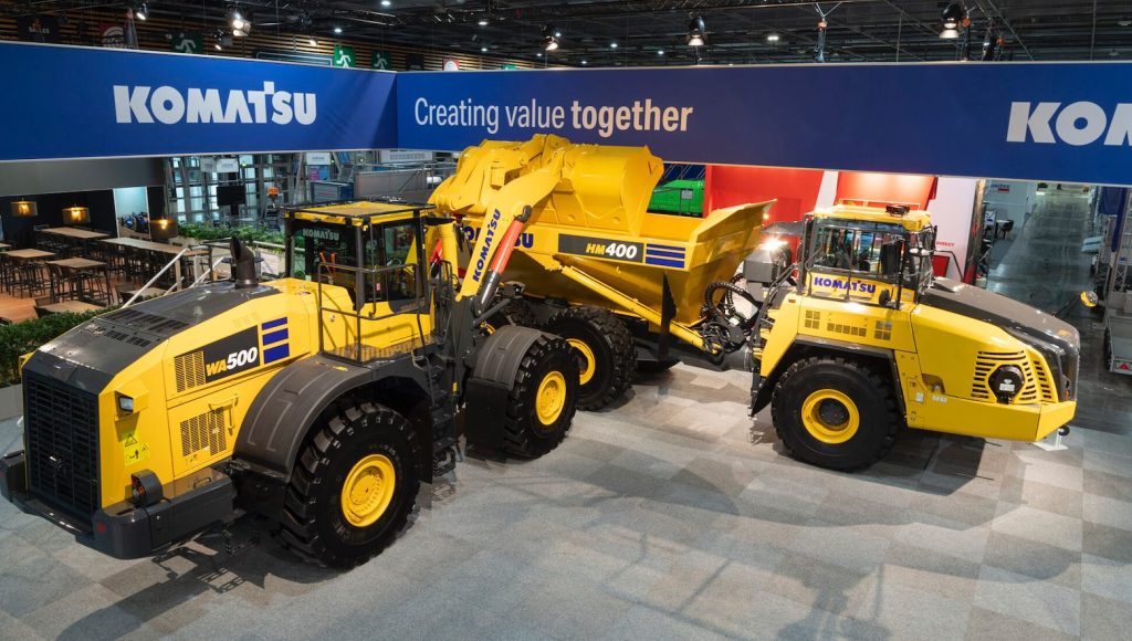 Komatsu destaca dos novedades en Intermat