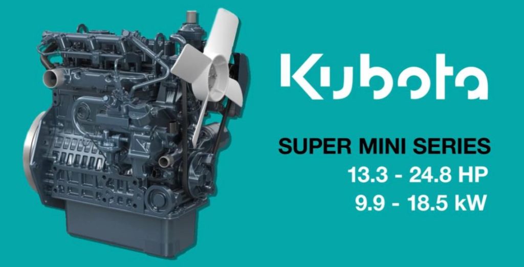 noticias maquinaria La serie Super Mini kubota