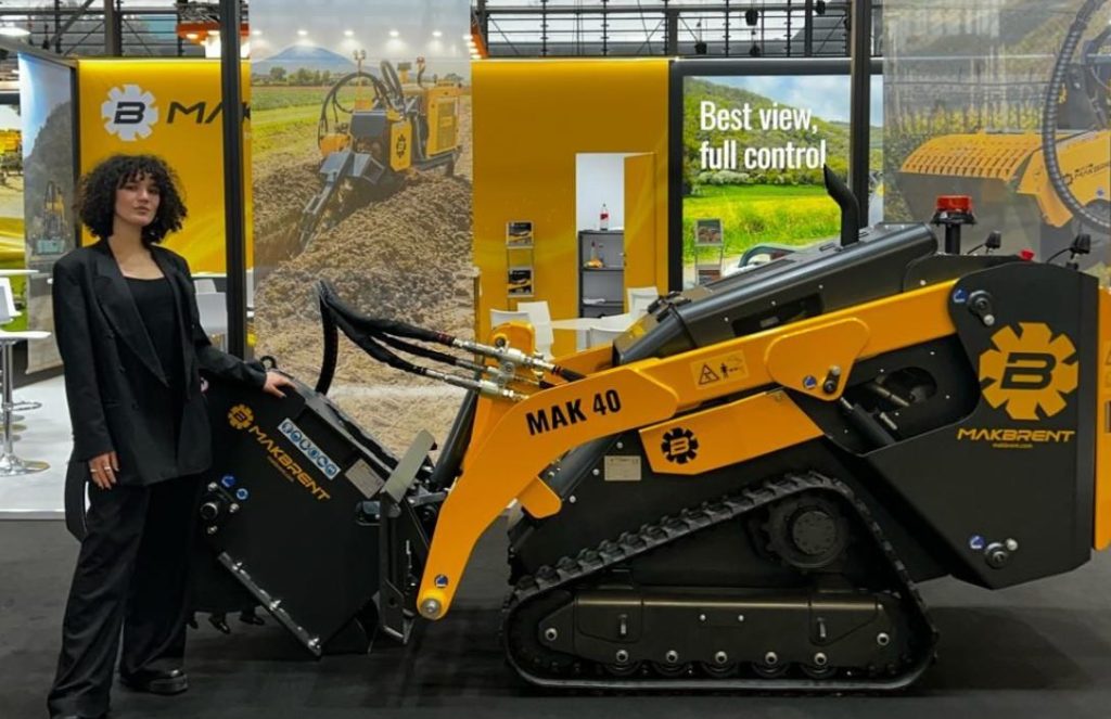 noticias maquinaria MAKBRENT presenta la nueva MAK 40 en Intermat