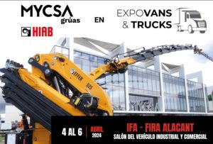 noticias maquinaria MYCSA GRÚAS estará en la feria EXPOVANS & TRUCKS
