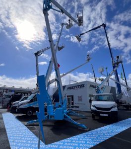noticias maquinaria Multitel conquista París desde Intermat