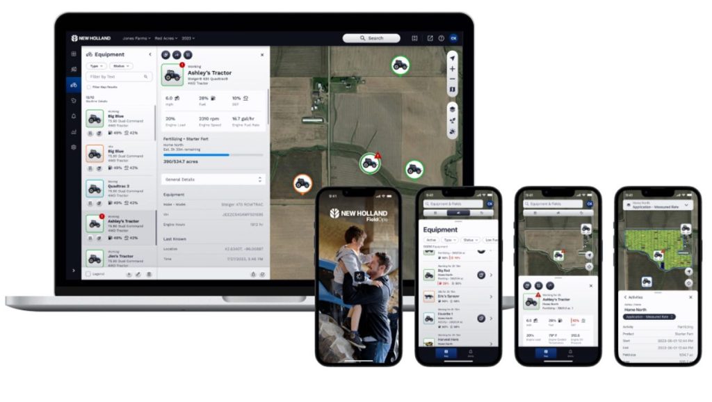 noticias maquinaria New Holland presenta FieldOps™ en Agrishow 2024