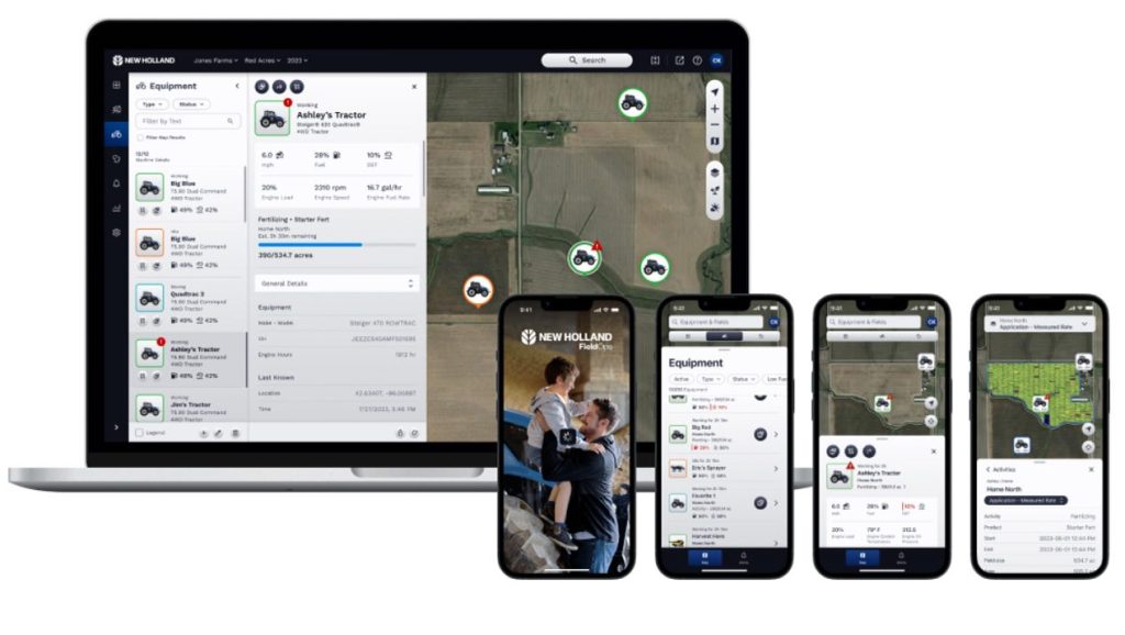 New Holland presenta FieldOps™ en Agrishow 2024