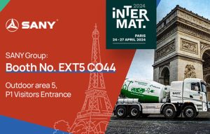 noticias maquinaria SANY se prepara para INTERMAT 2024