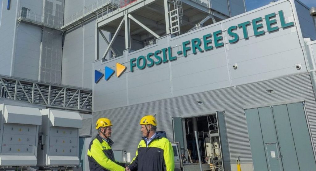 noticias maquinaria SSAB y Manitou Group apuestan por acero libre de fósiles