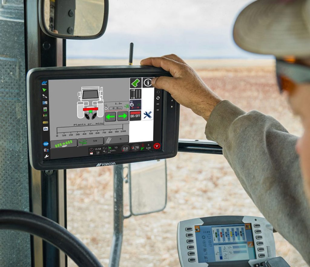 noticias maquinaria Topcon Agriculture presenta Transplanting Control