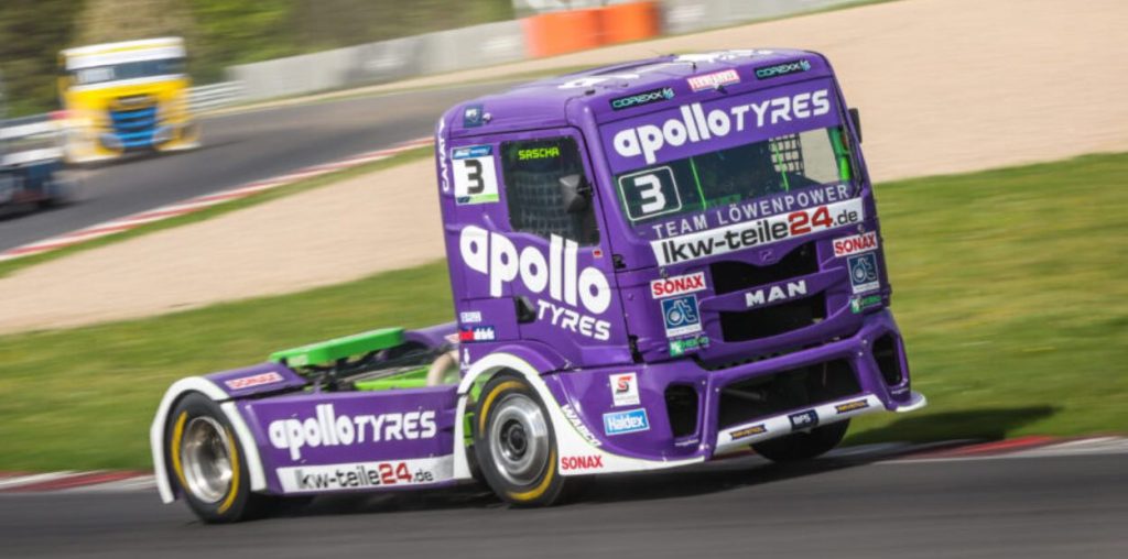 noticias maquinaria Apollo Tyres en el Campeonato de Carreras de Camiones 2024