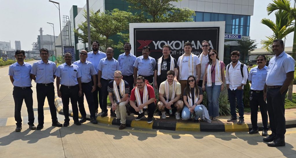 noticias maquinaria ESNEAGRI y GSC visitan la Planta de YOKOHAMA en Vizag