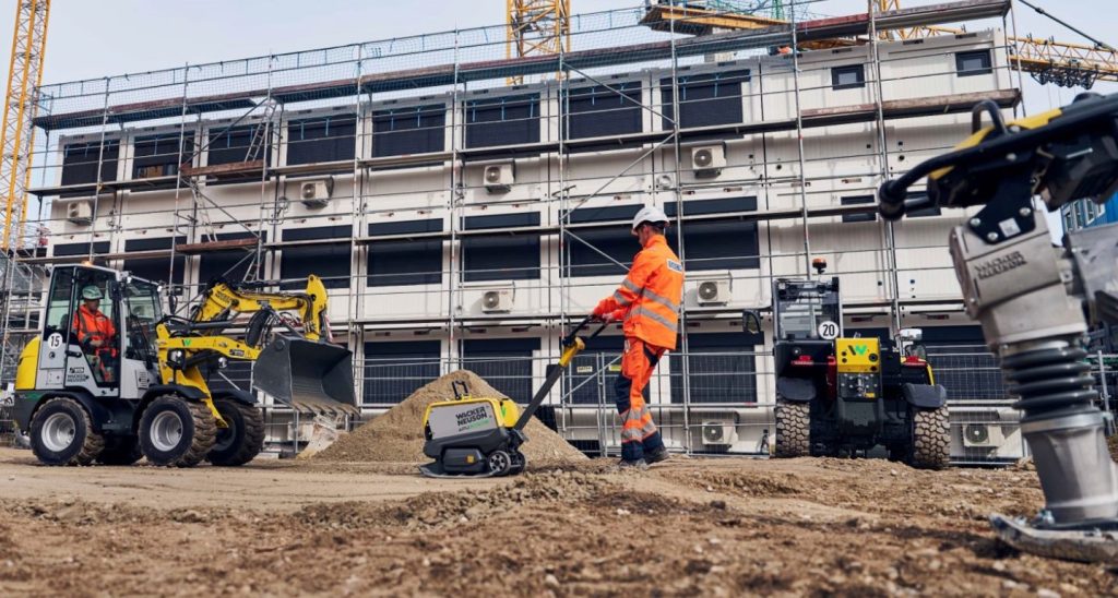 noticias maquinaria Grupo Wacker Neuson en el primer trimestre de 2024