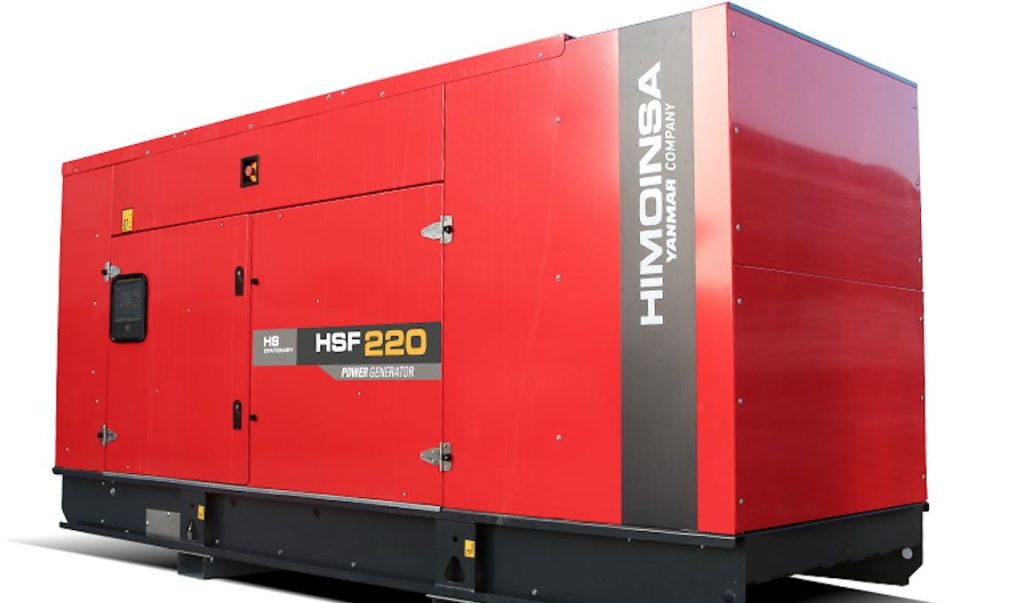 noticias maquinaria HIMOINSA amplía su gama estacionaria hasta las 220 kVA
