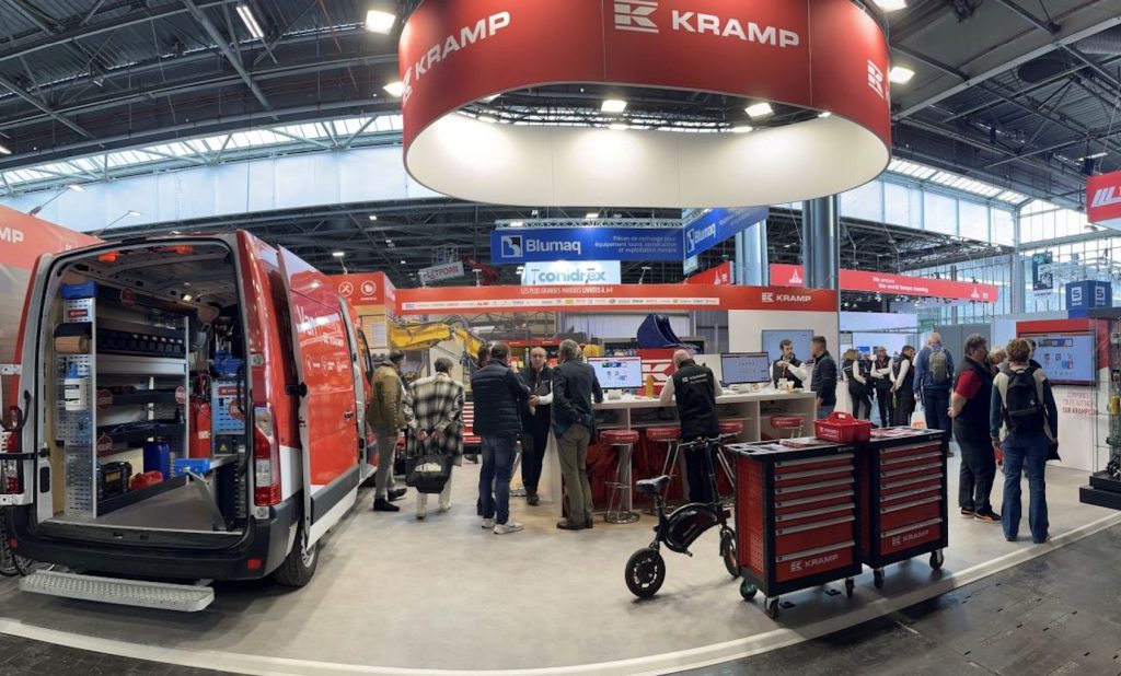 noticias maquinaria Kramp en Intermat Paris 2024