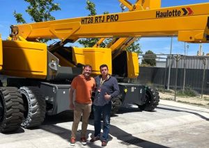 noticias maquinaria Maxber amplía su flota con Haulotte