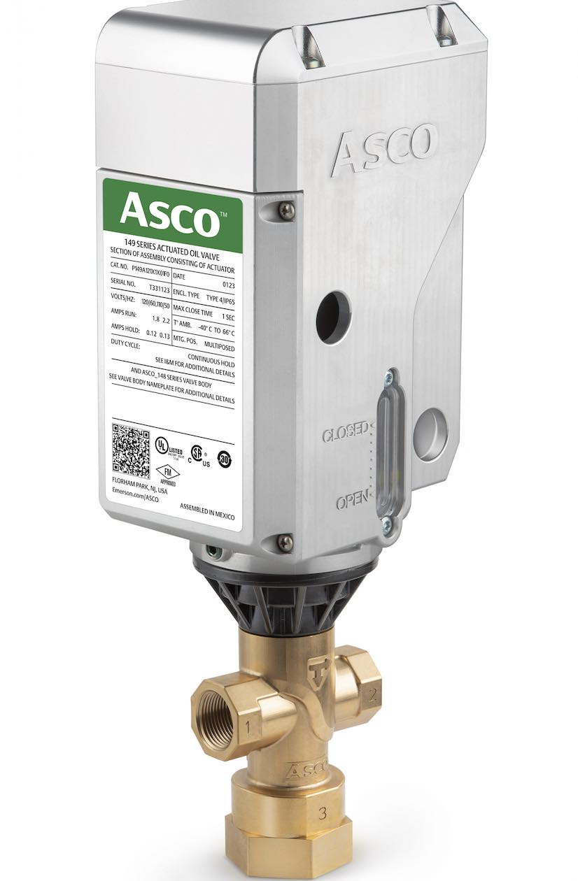 noticias maquinaria Nueva solución de válvula de corte y actuador motorizado de Emerson