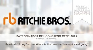 noticias maquinaria Ritchie Bros. patrocinador Congreso CECE 2024