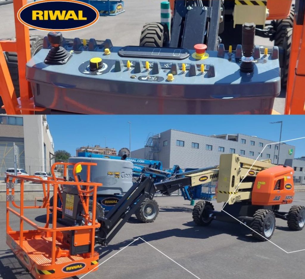 noticias maquinaria Riwal Barcelona amplía su flota