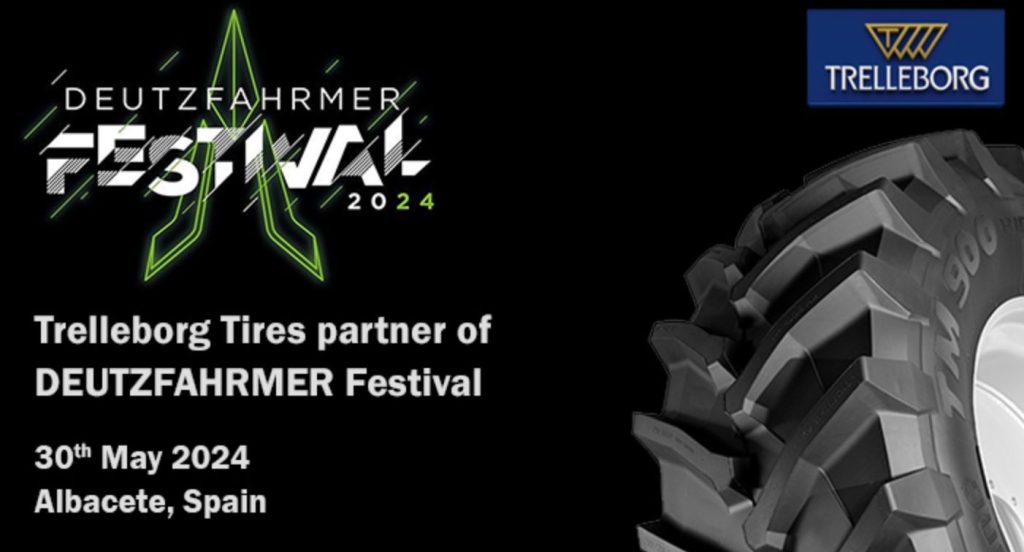noticias maquinaria Trelleborg Tires en el Festival DEUTZFAHRMER 2024