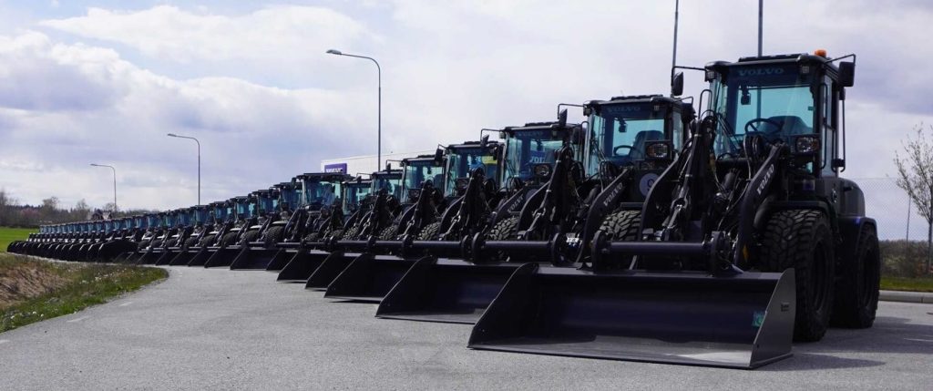 noticias maquinaria Volvo CE suministra cargadoras de ruedas a las Fuerzas Armadas Suecas