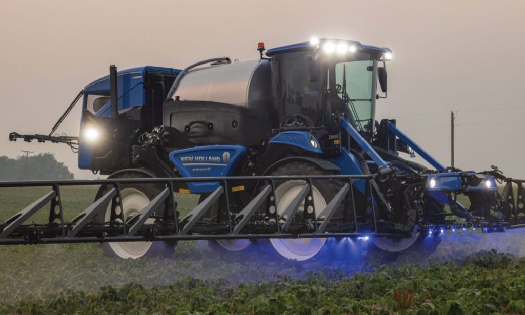 noticias maquinaria pulverizador Guardian SP310F de New Holland en Agrishow