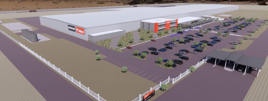 noticias maquinaria Bobcat inicia la construcción de su planta de fabricación en México