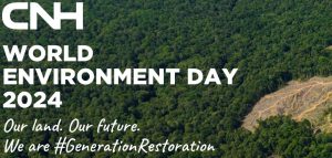 noticias maquinaria CNH y sus marcas apoyan el Día Mundial del Medio Ambiente