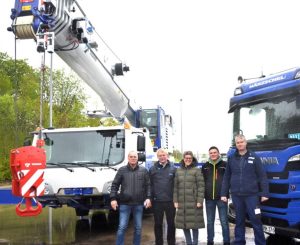 noticias maquinaria Härzschel adquiere una grúa Tadano AC 4.100L-1