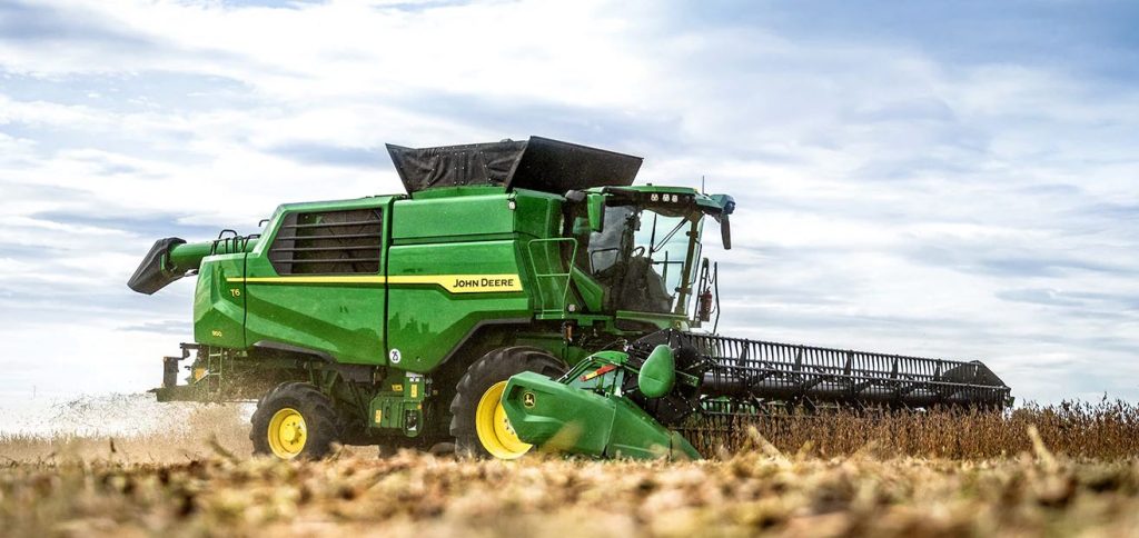 noticias maquinaria Las nuevas cosechadoras John Deere T5 y T6