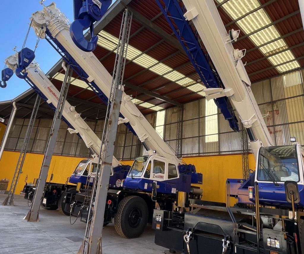 noticias maquinaria MAGRUBER invierte en la calidad de Tadano