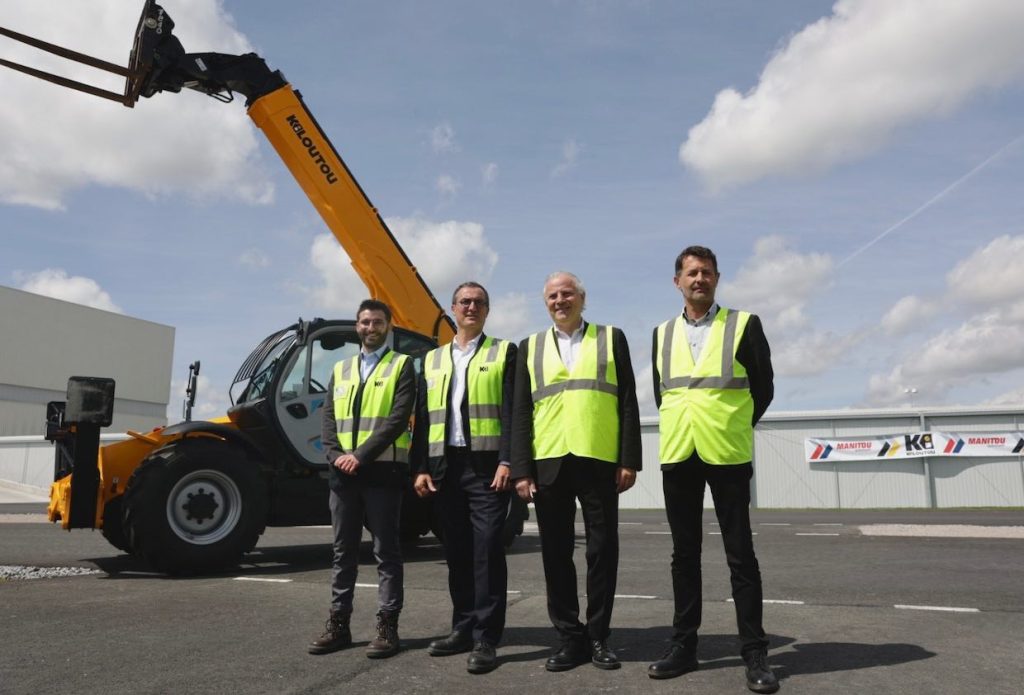noticias maquinaria Manitou Group y Kiloutou presentan retrofit