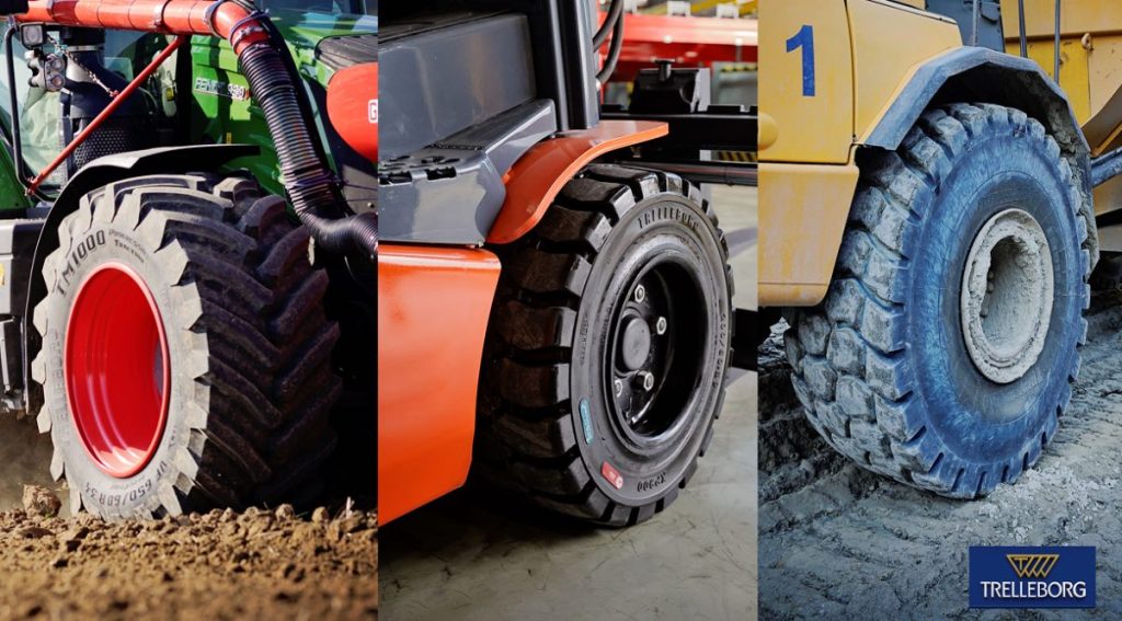 noticias maquinaria Neumáticos duraderos y eficientes de Trelleborg