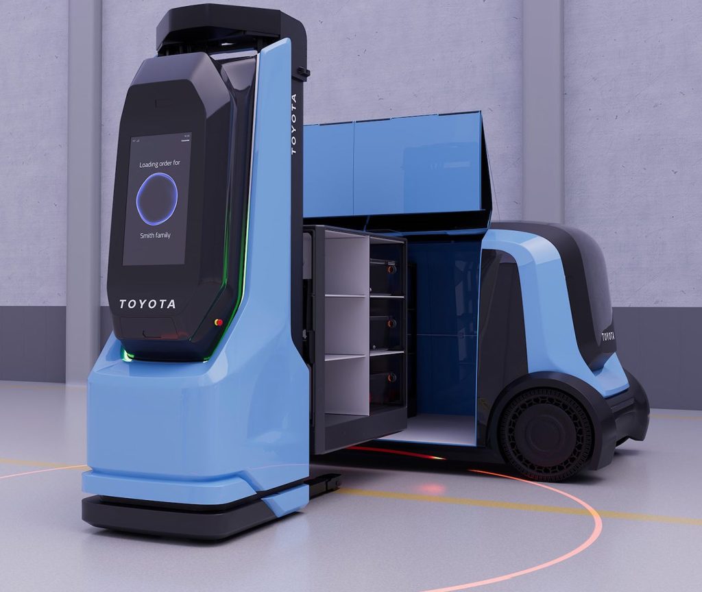noticias maquinaria Toyota Material Handling presenta A.I. TeamDelivery