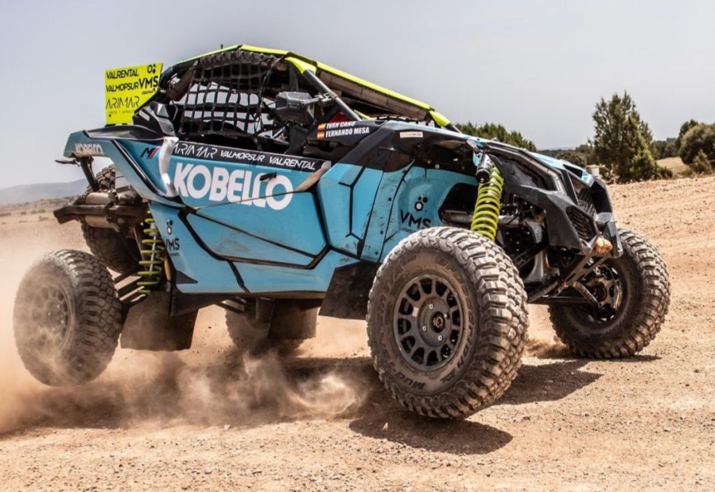 noticia smaquinaria Valrental el concesionario de Kobelco de rally