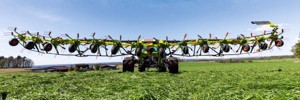 noticias maquinaria CLAAS presenta los nuevos rastrillos henificadores VOLTO