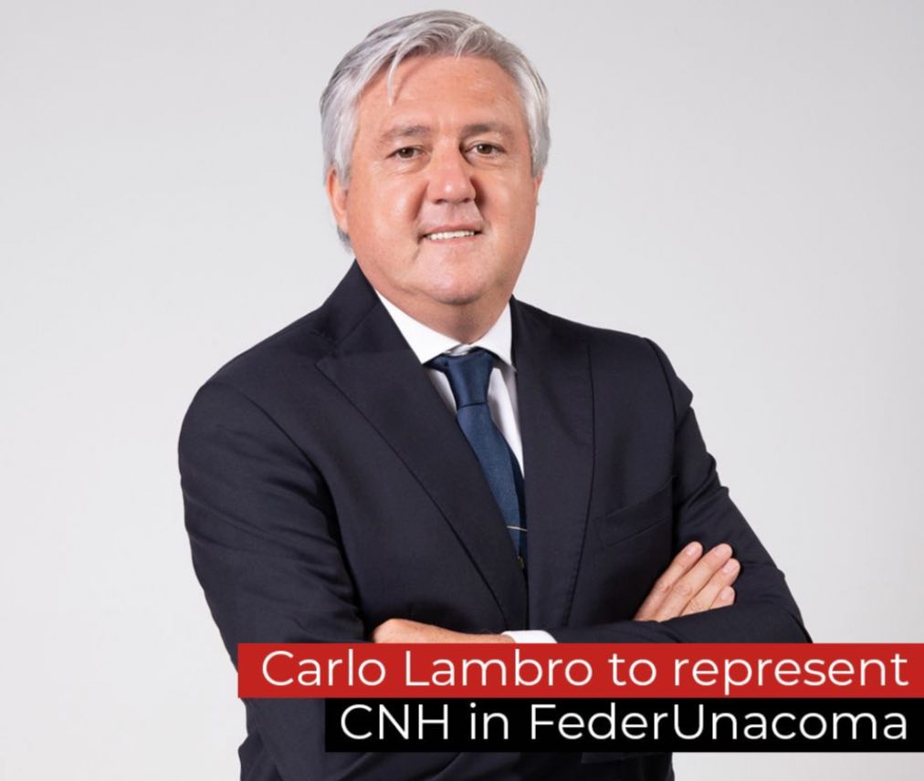 noticias maquinaria Carlo Lambro en el Consejo General de FederUnacoma