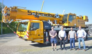 noticias maquinaria GRÚA TODO TERRENO TADANO AC 4.080-1 PARA SCHMIDBAUER