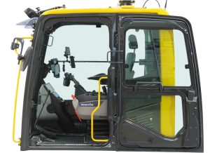 noticias maquinaria Komatsu presenta una nueva cabina para excavadoras