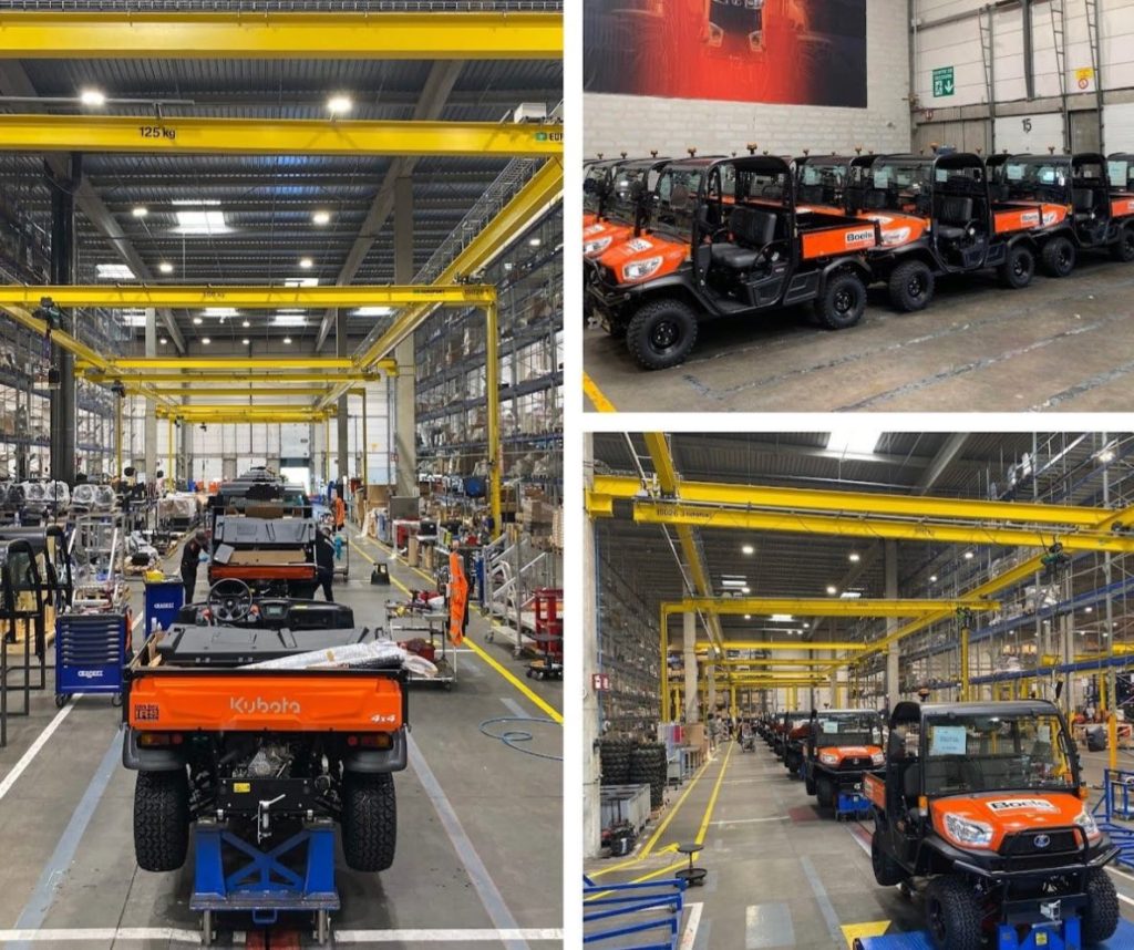 noticias maquinaria Kubota Cavaillon completa el ensamblaje para Boels
