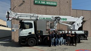 noticias maquinaria La plataforma Multitel MJ450 para F.I.M. Noleggi