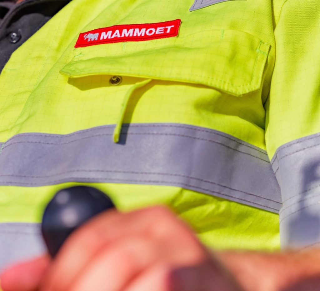 noticias maquinaria Mammoet implementa el proyecto Elevate