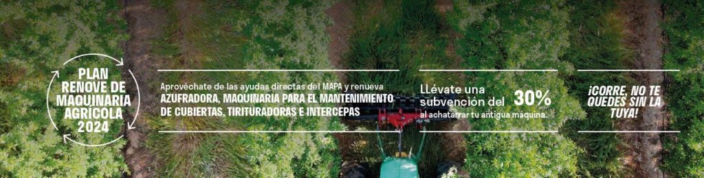 noticias maquinaria Maquinaria de ID DAVID para el Plan Renove 2024