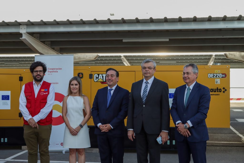 Finanzauto - España dona 7 generadores eléctricos a Ucrania