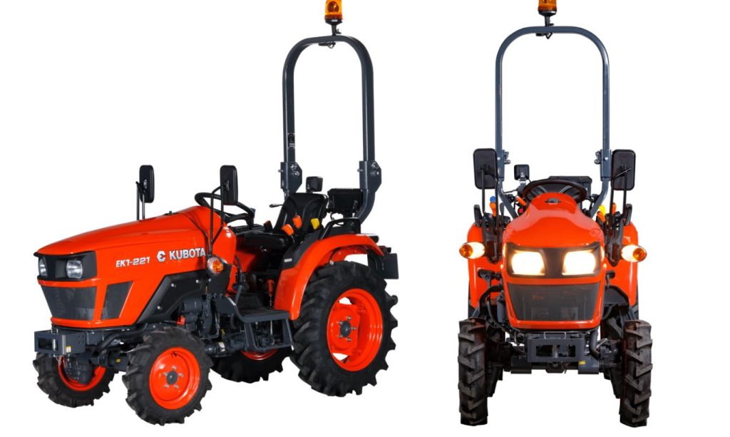 noticias maquinaria El nuevo tractor compacto y versátil EK1-221 de Kubota