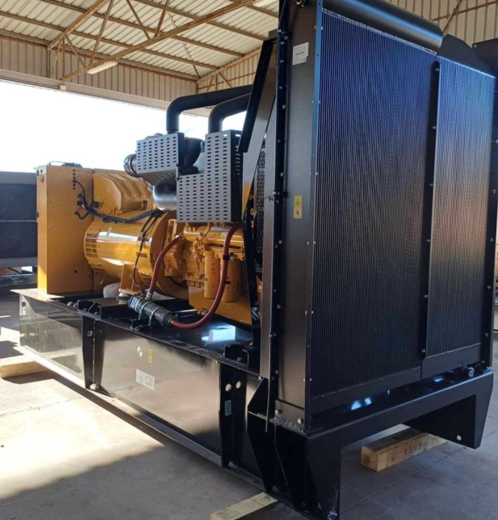 noticias maquinaria Finanzauto Prepara la Entrega de un Grupo Electrógeno Cat® DE850