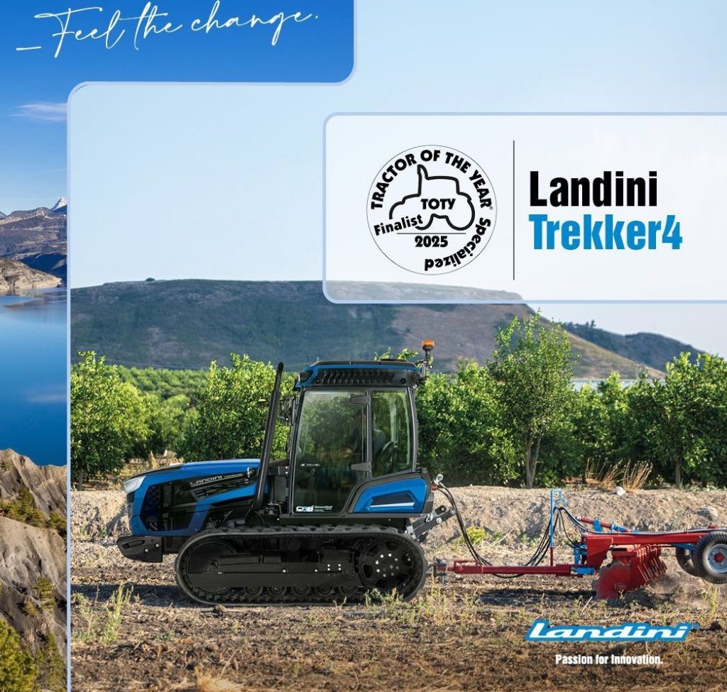 noticias maquinaria Landini Trekker4 nominado en la categoría Best Of Specialized